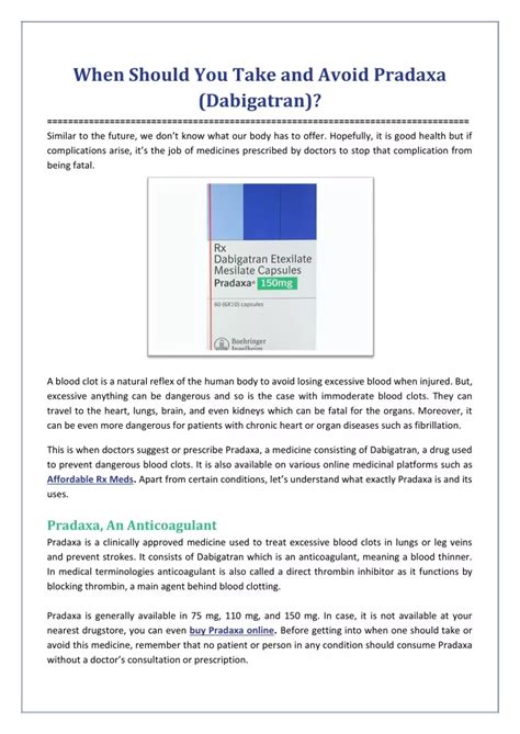 110 prada|pradaxa foods to avoid.